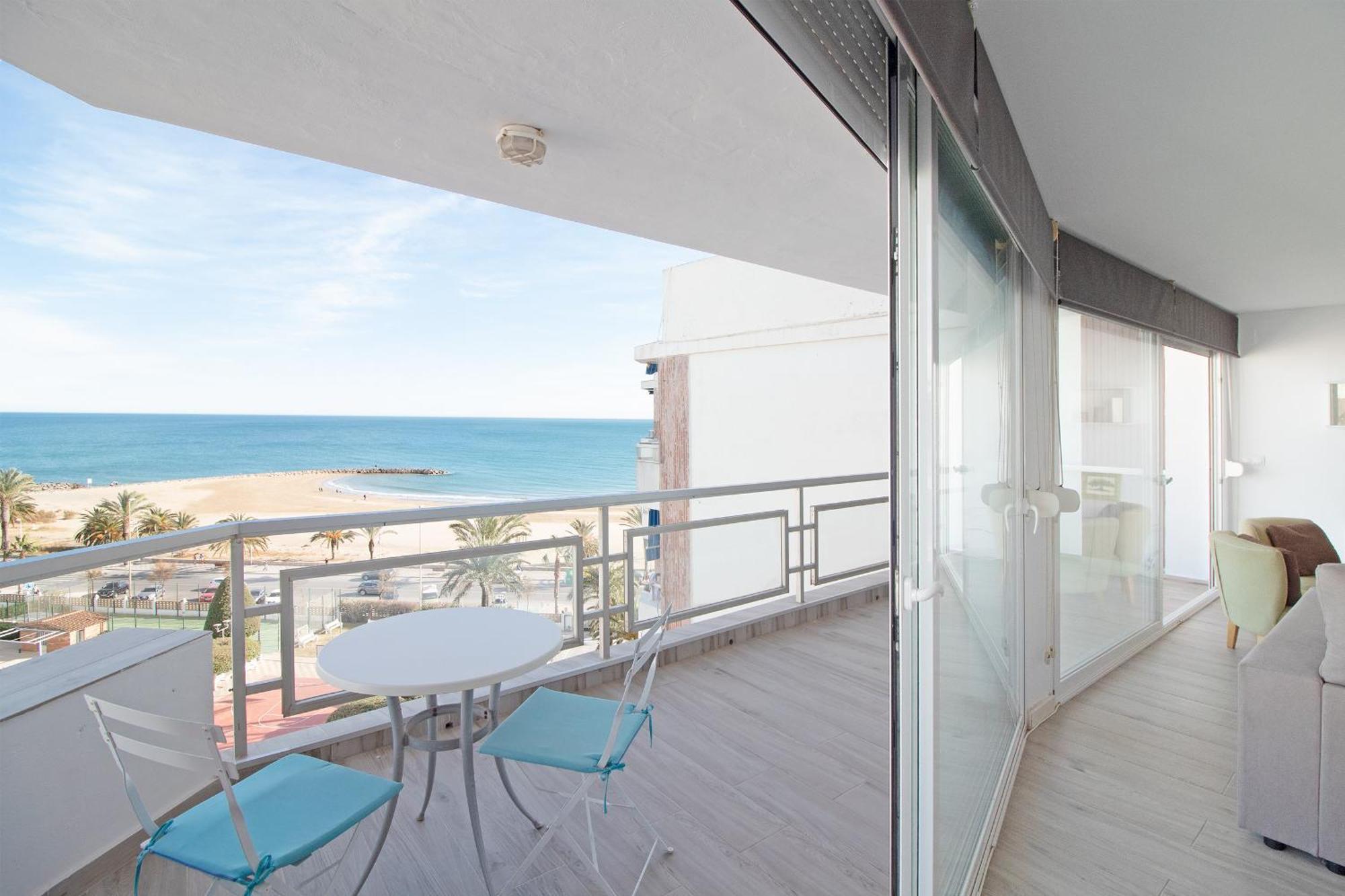 Global Properties, Apartamento Con Terraza E Increibles Vistas Al Mar Puerto de Sagunto Ngoại thất bức ảnh