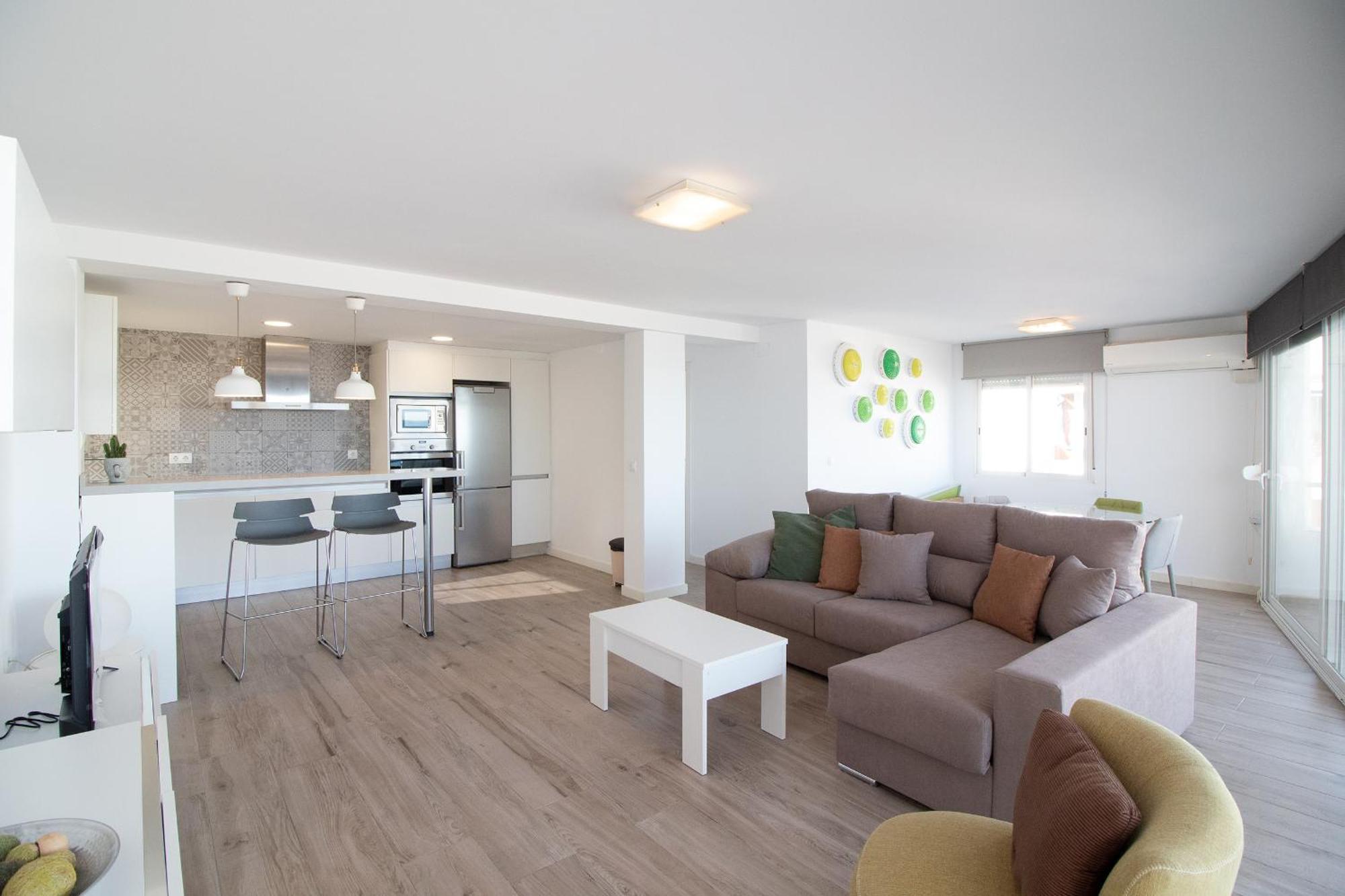 Global Properties, Apartamento Con Terraza E Increibles Vistas Al Mar Puerto de Sagunto Ngoại thất bức ảnh