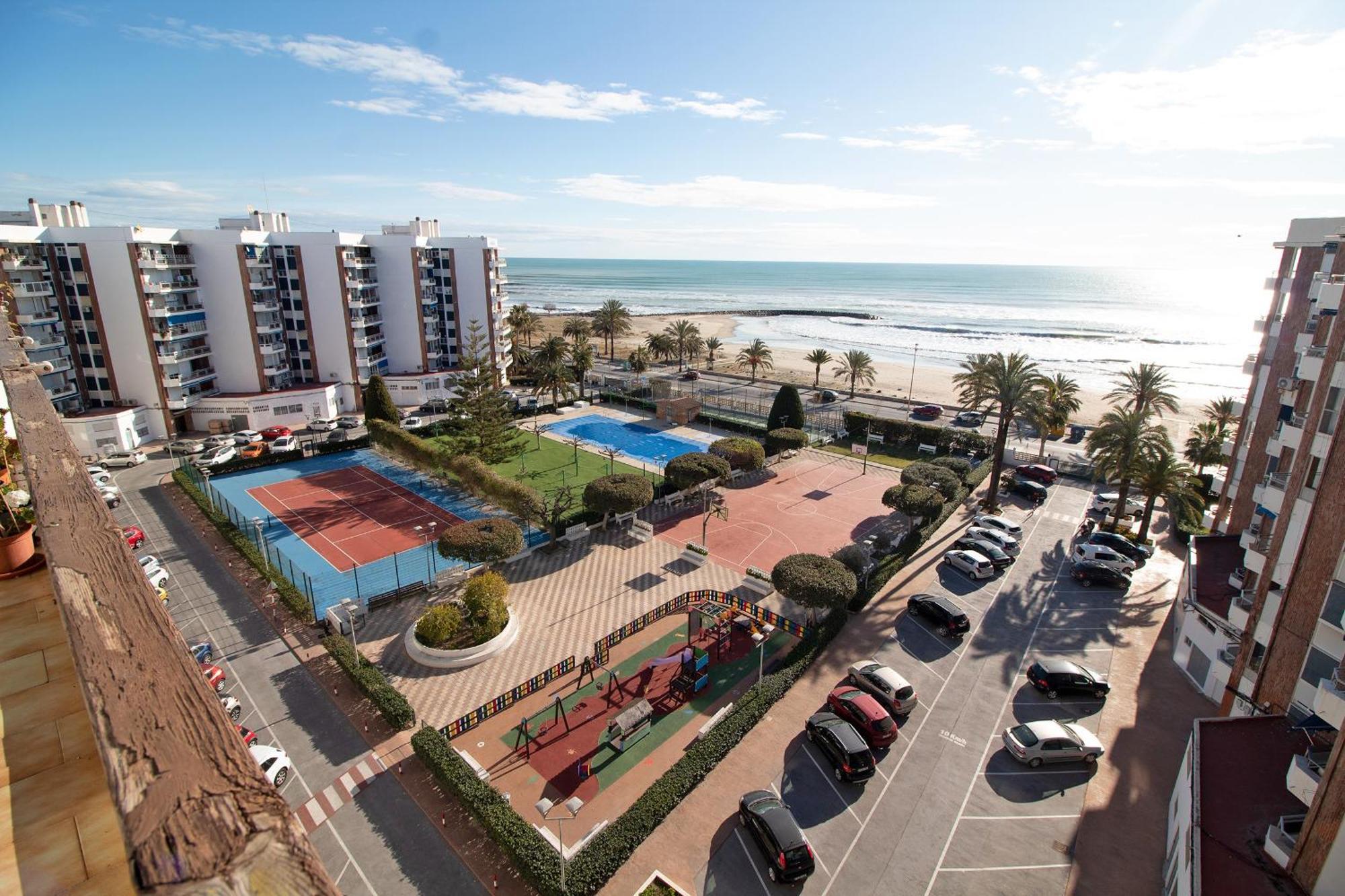 Global Properties, Apartamento Con Terraza E Increibles Vistas Al Mar Puerto de Sagunto Ngoại thất bức ảnh