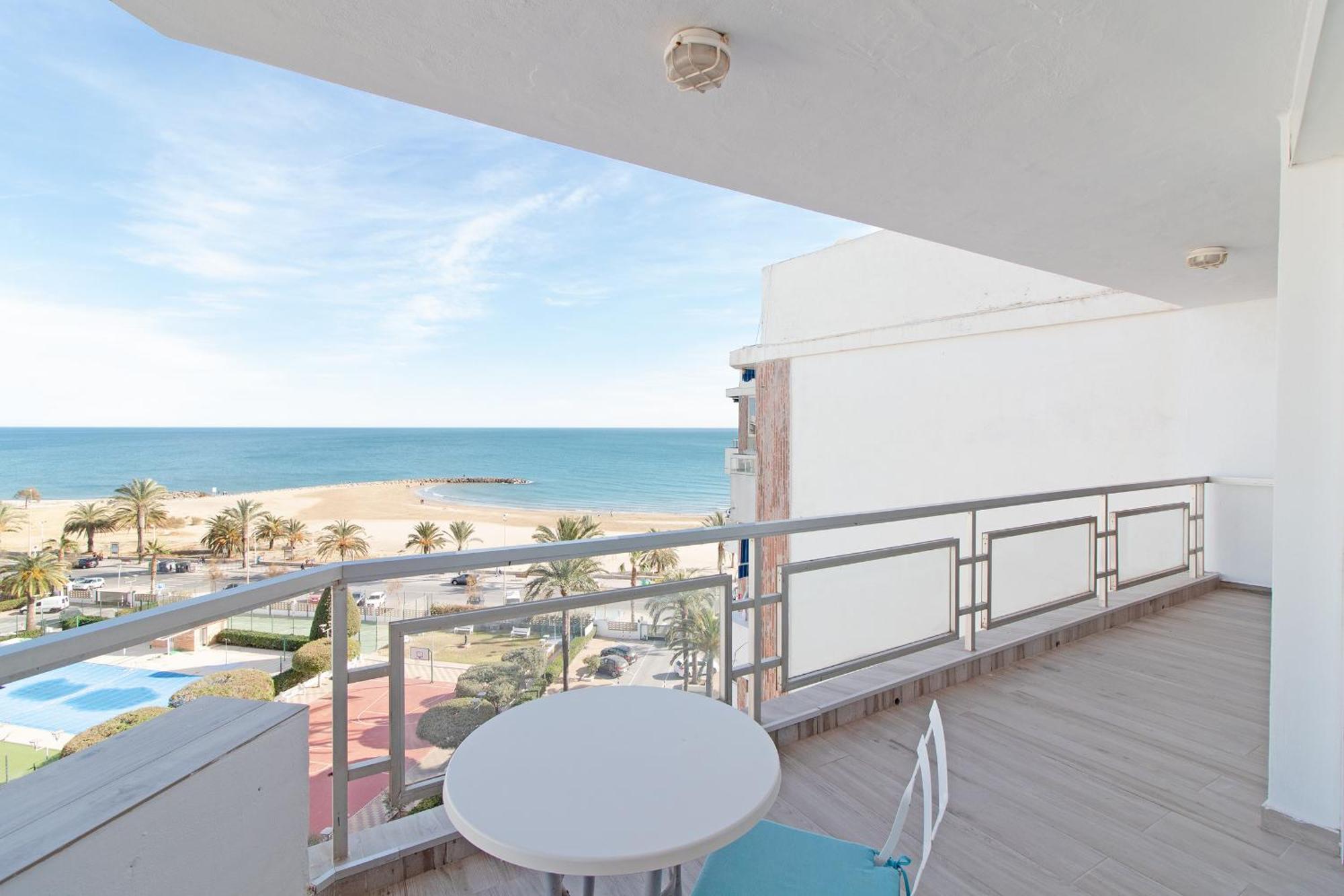 Global Properties, Apartamento Con Terraza E Increibles Vistas Al Mar Puerto de Sagunto Ngoại thất bức ảnh