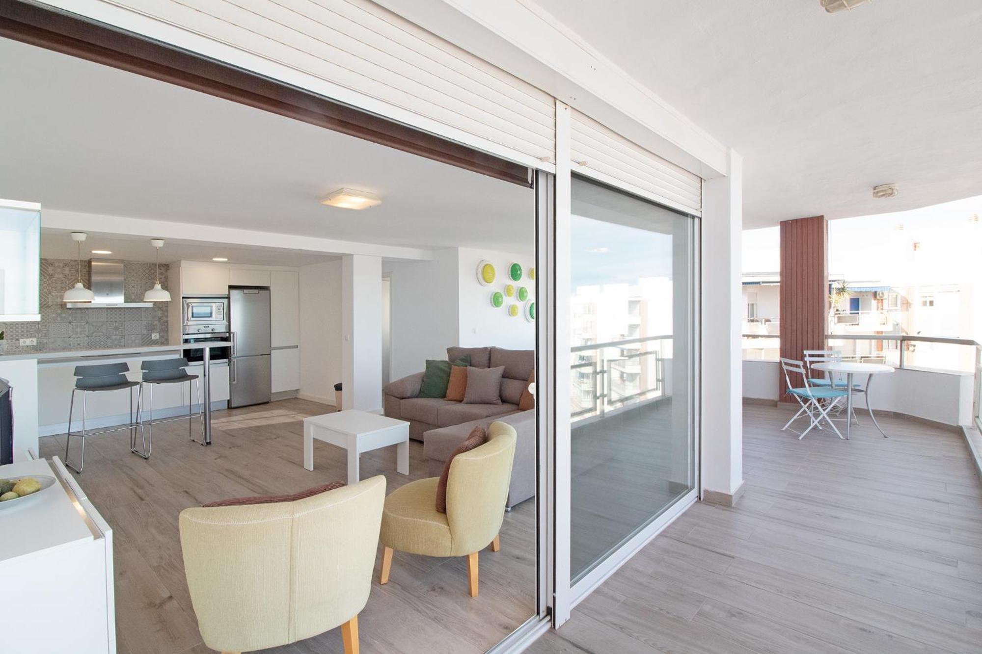 Global Properties, Apartamento Con Terraza E Increibles Vistas Al Mar Puerto de Sagunto Ngoại thất bức ảnh