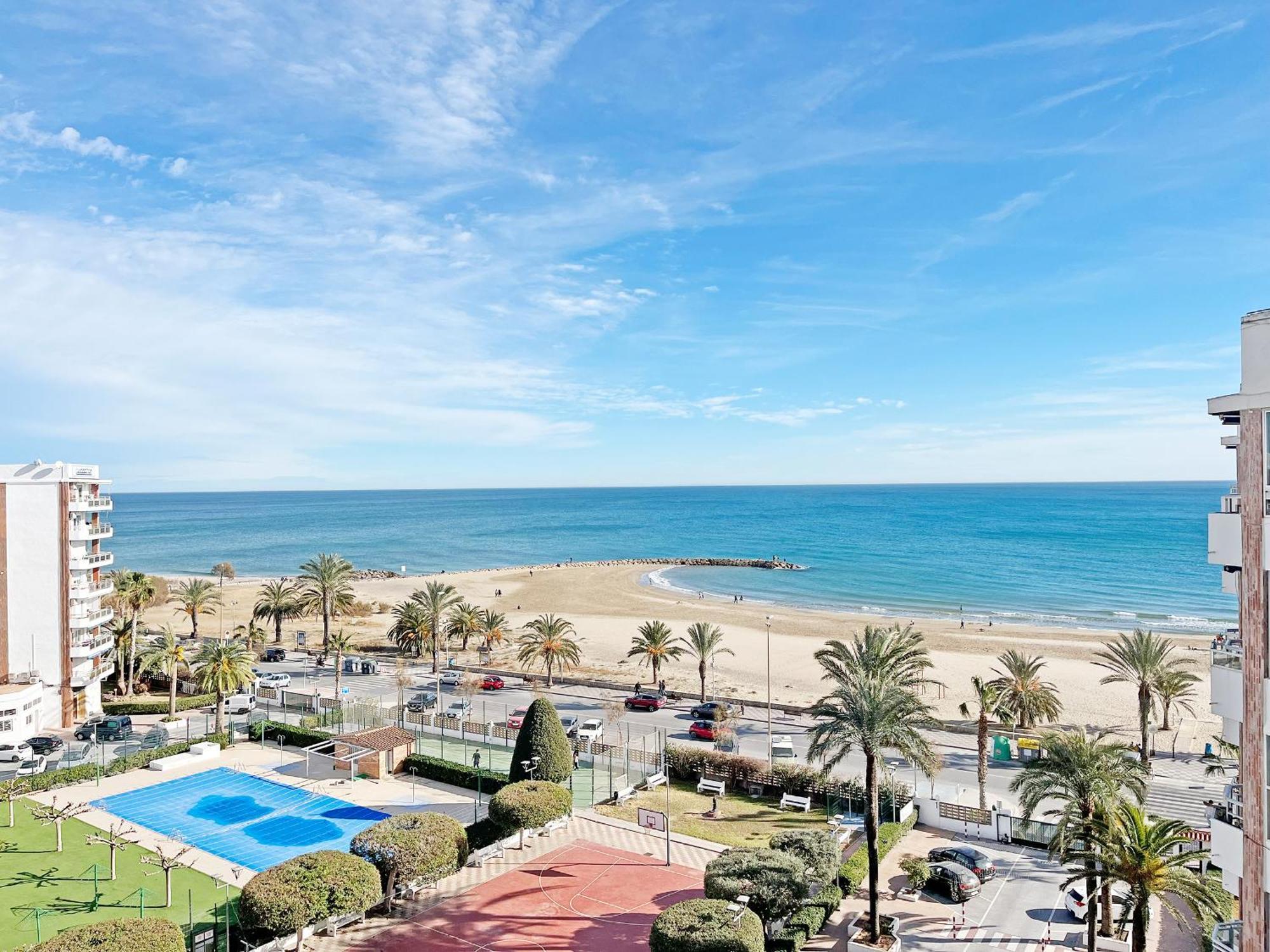Global Properties, Apartamento Con Terraza E Increibles Vistas Al Mar Puerto de Sagunto Ngoại thất bức ảnh